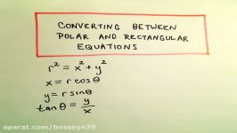 Converting Between Polar and Rectangular Equations Ex 1