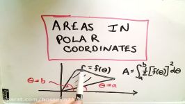 یافتن مساحت در مختصات قطبی Areas in Polar Coordinates