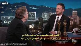 کارگردان اسکاری Guillermo del Toro دربرنامه Kimmel Live