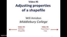 v5 adjusting the properties of a shapefile