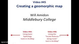 v45 creating a geomorphic map in ArcMap