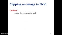 v19 clipping a raster in ENVI