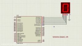 راه اندازی سون سگمنت میکروکنترلر avr