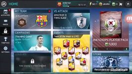 گیم پلی fifa mobile«وقتی بعد دو ماه برمیگردی.»