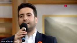 Omid Hajili  Delbar امید حاجیلی  اجرای آهنگ دلبر در برنامه دورهمی