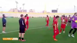 اختصاصی آخرین تمرین پرسپولیس پیش بازی برگشت الوصل امارات