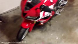 2012 HONDA CBR 600 RR 1st day