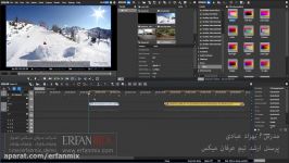 عرفان میکس آموزش تایم ریمپ Time Remap Edius 8