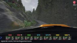 DiRT Rally GTX 1050 vs. 1050 Ti vs. 1060 vs. 1070 vs. 1070 Ti vs. 1080 vs. 1080
