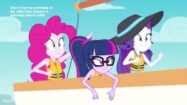 EQUESTRIA GIRLS BEACH SHORTS A Salty Sails Part 3