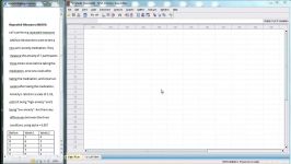 SPSS  Repeated Measures ANOVA