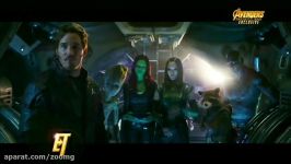 ویدیو پشت صحنه فیلم Avengers Infinity War  زومجی