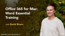 آموزش کامل Word نسخه ویژه Office 365 for Mac