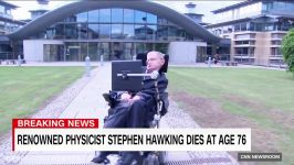 استیون هاوکینگ در سن 76 سالگی ، درگذشت