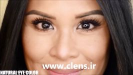 لنز رنگی عسلی برند ایراُپتیکس کالرز Pure Hazel  سی لنز