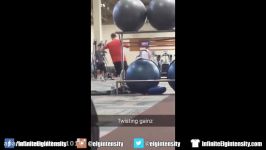 Gym Idiots  Chris Duffin 835 lb. Squat Fail and More