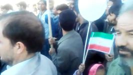 راهپیمایی 22 بهمن 92  دولت آباد برخوار