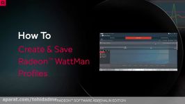 Radeon™ WattMan How to Create