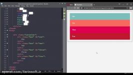 آموزش چینش المان های یک صفحه وب بوسیله CSS3 Flexbox