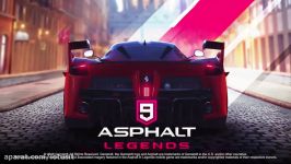 تیزر معرفی آسفالت 9 لجندز Asphalt 9 Legends