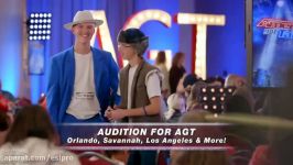 Americas Got Talent 2017 Science Guy Nick Uhas Blows Up Howie on Stage Full Audition S12E02