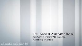 PC based Automation  IPC227D Bundle  Getting Started Order Process 1