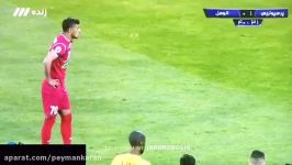 گل اول پرسپولیس به الوصل توسط احمدزاده