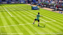 گیم پلی بازی Tennis World Tour