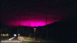 Its Happening Again Huge Purple Mysterious Explosion Over NY 112717