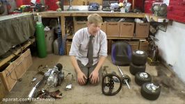 Making a Motorised Go Cart with NO WELDER and simple tools #1  ChassisEngine