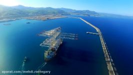 Crane arrival at APM Terminals Med Port Tangier