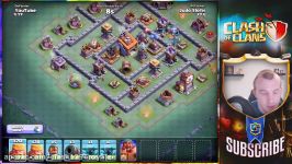 MAX BUILDER HALL 8 GAMEPLAY Clash of Clans Update  New Troop Super PEKKA Attacks  Max BH8 Attacks