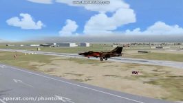 لندینگ F 111 در شبیه ساز FSX