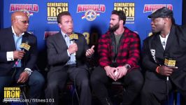 Shawn Ray Kai Greene Interview Arnold Schwarzenegger Calum Von Moger