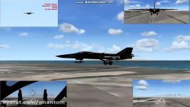 لندینگ F 111 در فرودگاه بندر عباس FSX