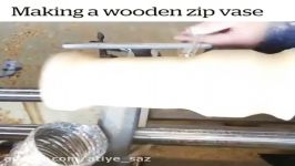 Making a Wooden Zip Vase