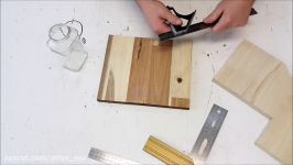 Wood Glass  How To Make a Flower Vase on the Scroll Saw