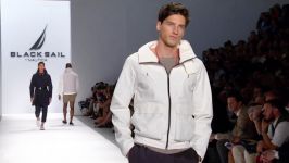 Nautica Mens Spring 2014 Black Sail Fashion Show