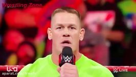 John Cena vs Goldust March 52018 WWE RAW