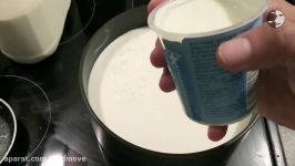 How To Make Yogurt  آموزش درست کردن ماست در سه سوت