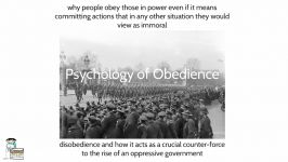 The Psychology of Obedience and The Virtue of Disobedience