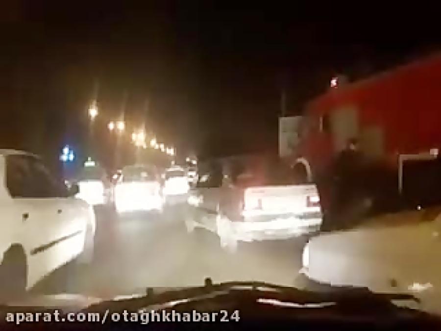 ترافیک سنگین در اتوبان دزفول اندیمشک