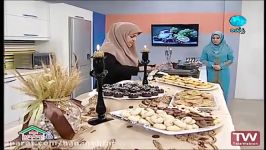 آموزش شیرینی کنجدی مغزدار  ویژه عید نوروز