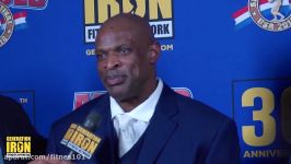 مصاحبه Ronnie Coleman Arnold Classic 2018