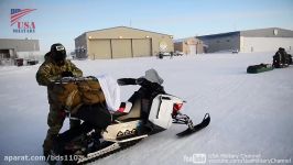 U.S. Special Forces rapidly deploy on snowmobiles to co