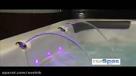 Inter Spas Fountain Jets  Hot Tub Video of Features