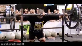 آرنولد کلاسیک استرالیا Axle Squat 320kgs