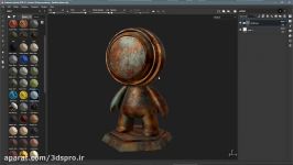 معرفی نرم افزار Allegorithmic Substance Painter 2018