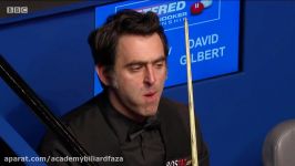 Ronnie OSullivan 4 Cushion Escape Reverse Snookers Clearance To Pink vs