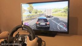 کنسول فرمان Logitech g 920 در بازی Forza Horizon 3